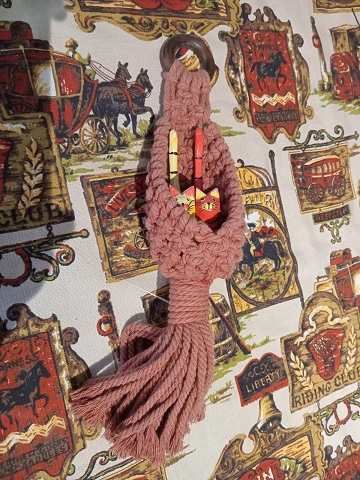 Handmade Macramé Wall Hanging with Tassel | Boho Home Décor